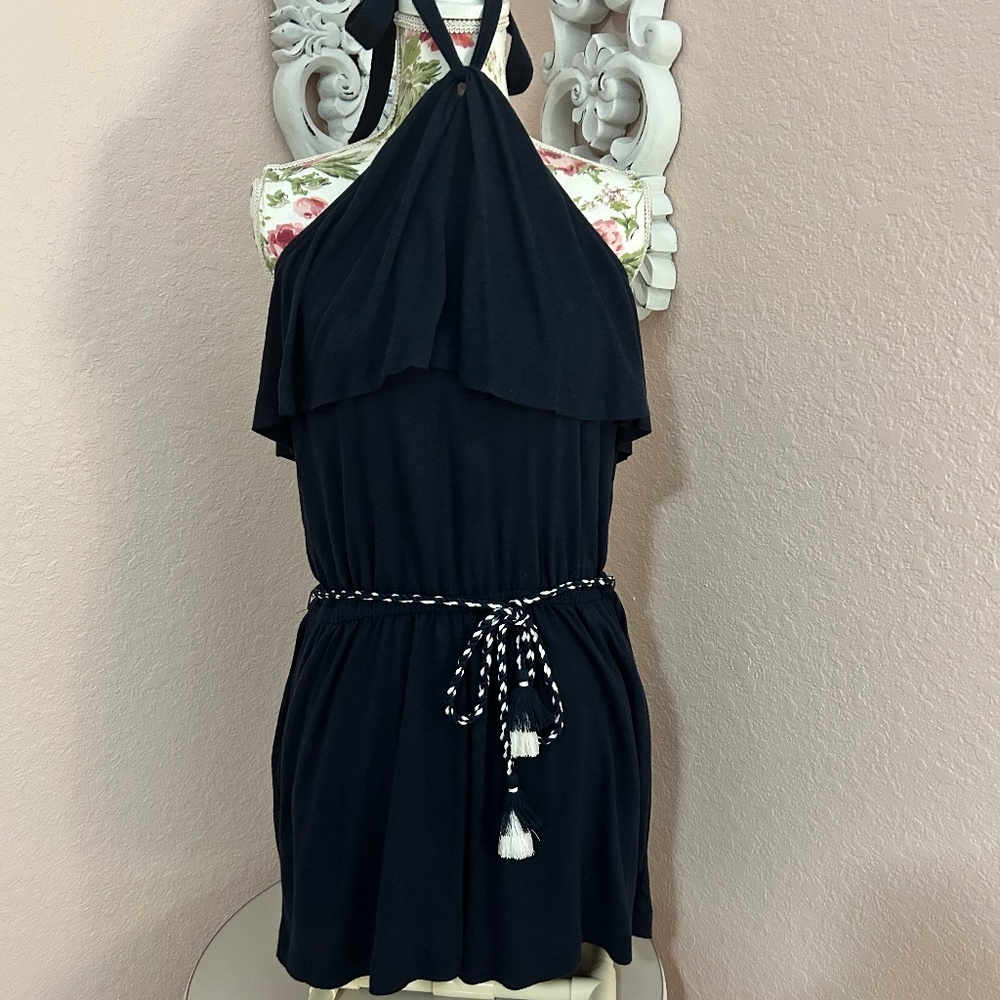 LOFT romper, navy blue